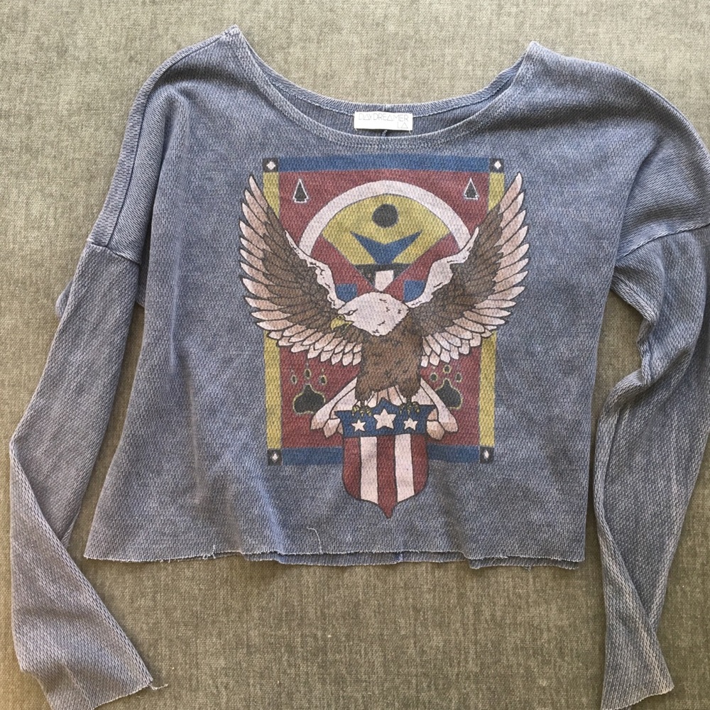 Urban Outfitters long sleeve crop top